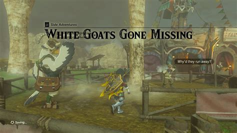 White goats gone missing - May 25, 2023 ... ... Gone Missing 15:19 no10 South Akkala Stable - All-Clicking Cucco 18:21 no11 Tabantha Bridge - White goats gone missing 20:02 no12 Wetland - The ...